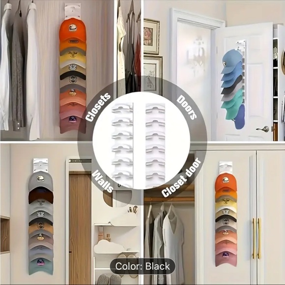 Plastic Hat Rack - Picture 2 of 3